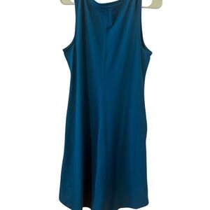 Toad and Cp Classic Teal Sleeveless A-Line Dress like new super soft size Medium